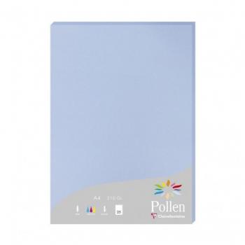 Clairefontaine - Pollen papel para impresora de inyección de tinta A4 (210x297 mm) 25 hojas Azul