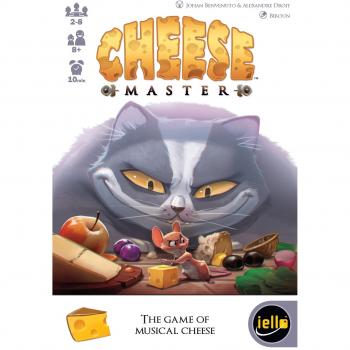 Juego de mesa Cheese Master - Juego de estrategia y habilidad, para 2 a 6 jugadores, edades a partir de 8 años, duración aproximada de 30 minutos, incluye cartas de queso y tablero temático