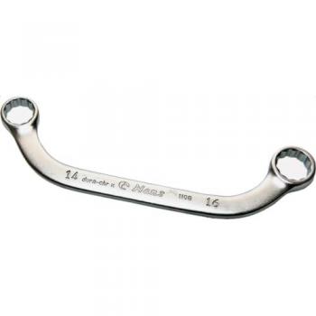 Llave poligonal de medialuna HANS 1108M11X13