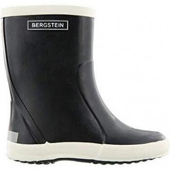 Bergstein Botas de agua unisex para niños, color Negro, talla 19 EU