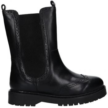 Botas Geox Bleyze Mujer y Niña Negros-Burdeos EU 40