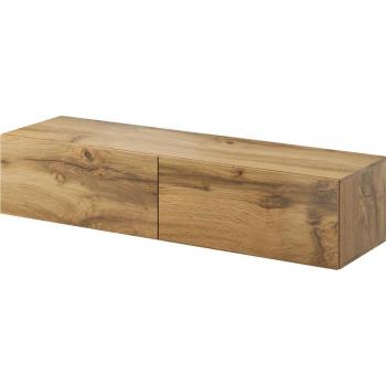 Cama RTV Vigo 140 cm con soporte para TV y centro de entretenimiento