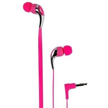 Vivanco Neon Buds Metálico, Rosa Intraaural Dentro de oído Auricular - Auriculares