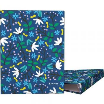 CARPETA ANILLAS A5 FORRADA 4 ANILLAS 20 MM EC24 BLUE GARDE