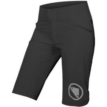 Endura Pantalones Cortos Singletrack Lite para Mujer Negro (L) - Ciclismo, ligeros, transpirables, diseño ergonómico, ajuste cómodo
