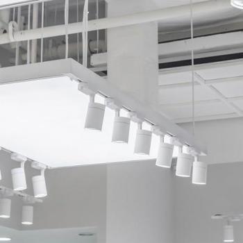 Foco LED para Carril Trifásico 35W Color Blanco 3000K