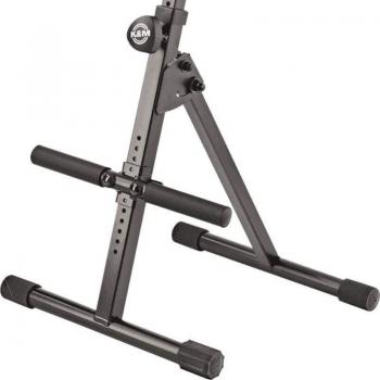 K&M 234 Table/Floor Microphone Stand, Adjustable Height 15.7-25.1, Black