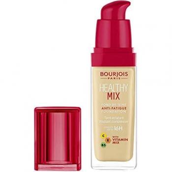 Bourjois Healthy Mix Anti-Fatigue Medium Coverage Liquid Foundation, 51 Light Vanilla, 30ml, SPF