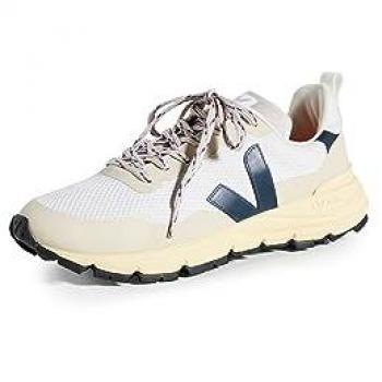 Zapatillas Veja Dekkan Alveo para mujer en color blanco con detalles en negro, talla 38 EU