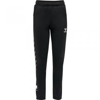 Pantalón de fútbol Real Betis 2022/2023 Negro Junior Cotton Hummel 214925-2001