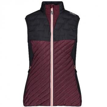 CMP Women's Hybrid Vest - Dark Pink - Size 46