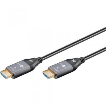 Cable HDMI 2.1 de fibra óptica híbrida AOC 8K @ 60Hz, Ultra High-Speed, 30m, compatible con PS5 y Xbox