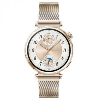 Huawei Reloj Inteligente Watch GT 5 41mm Oro con Pantalla AMOLED, Detección de SpO2, Resistencia al Agua IP68, Monitoreo de Sueño y Ciclo