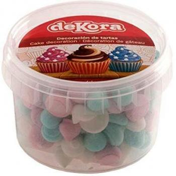 dekora Merengues de Azúcar para la Decoración de Pasteles, Multicolor, Talla Única