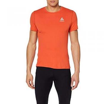 Odlo - Camiseta de Cuello Redondo para Hombre