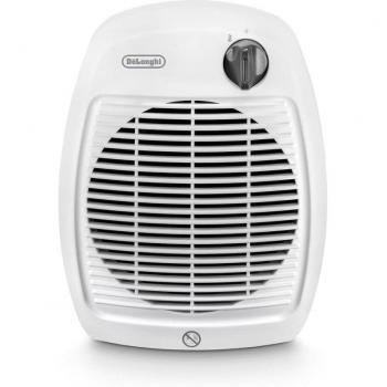 DeLonghi HVA1120 Termoventilador 2000W Blanco con Termostato Ajustable y Doble Aislamiento