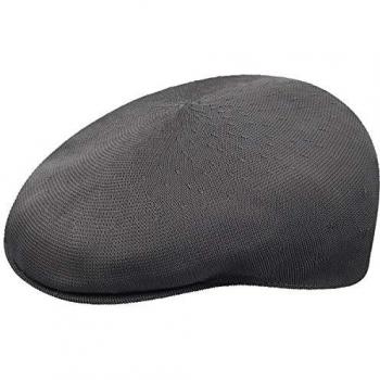 Kangol Tropic 504 Unisex Flat Cap - Anthracite - Size M (56-57 cm)