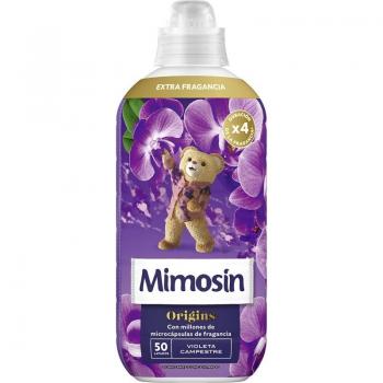 Suavizante Concentrado Mimosin Origins Violeta Campestre 200 Lavados - Fragancia Jazmín, Violeta y Vainilla, Protección de Fibras y Brillo del Color