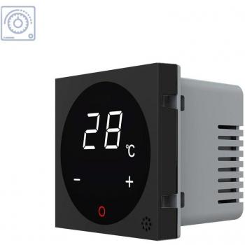 LEDBOX Termostato digital negro