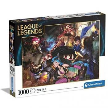 Clementoni 1000 Piezas LOL, League of Legends, Puzzle Series Netflix Arcane