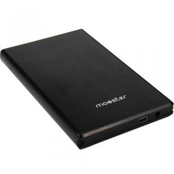 Mooster PCS71501MHD54BK - Caja Externa para Disco Duro de 2.5, USB 2.0/3.0, Color Negro