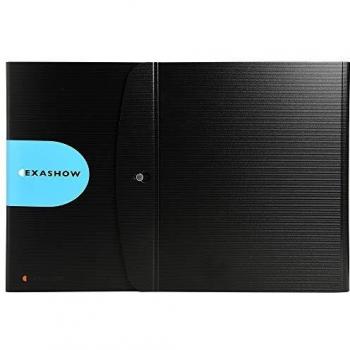 Exacompta 56134E - Caballete de presentación, A3, color negro