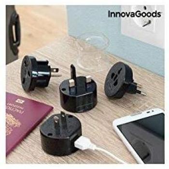 InnovaGoods - Adaptador de Enchufe Universal de Viaje Electrip
