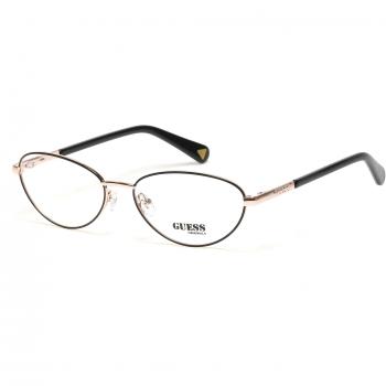 GUESS GU8238 Unisex Eyeglasses - Pink Gold, 55mm