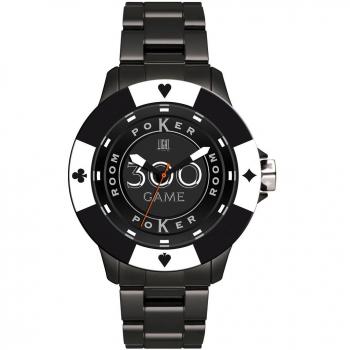 Reloj unisex Light Time Mod. Poker Resistente Agua 5 ATM Caja 41 Mm Polycarbonato