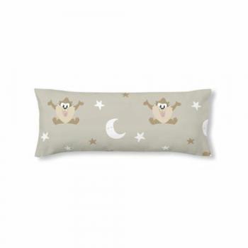Funda de almohada Looney Tunes Simply Taz Multicolor 100% algodón 175 hilos 45 x 125 cm
