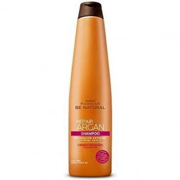 Be Natural, Repair Argan, Champú de Reparación para Cabellos Maltratados. 350ml