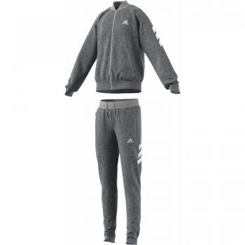 adidas Yg Xfg W TS Chándal, Unisex niños, Gricua/Gridos/Blanco, 128