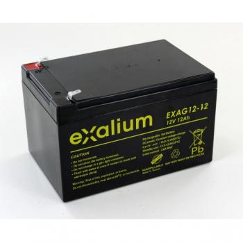 Gel de batería de plomo 12V 12Ah Exalium EXAG12-12