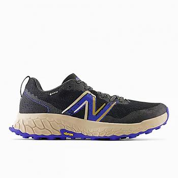 New Balance Zapatillas de trail running Fresh Foam X Hierro v7 Gore-Tex® para hombre en color negro/azul
