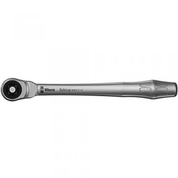 Carraca 8003 C Zyklop Metal, con cuadradillo pasante de 1/2, 1/2 pulgada x 281 mm