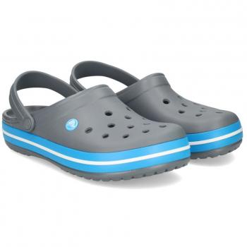 Crocs Unisex Crocband Clog Sandals - Size: W11/M9, Color: Various options available, Material: Croslite foam for lightweight comfort, Design: Classic clog style with a sporty stripe, Features: Ventilation holes for