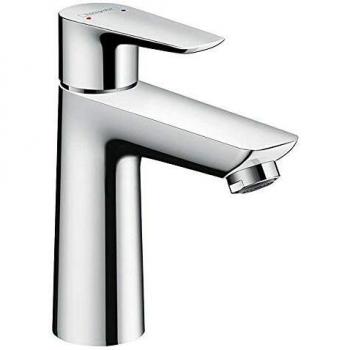 Hansgrohe 71711000 Talis E grifo de lavabo, 110 mm con vaciador Push-Open, cromo