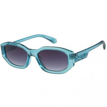 Superdry Hexagonal Blue Sunglasses with Anti-Reflective Lenses, Model SDS 5020 105