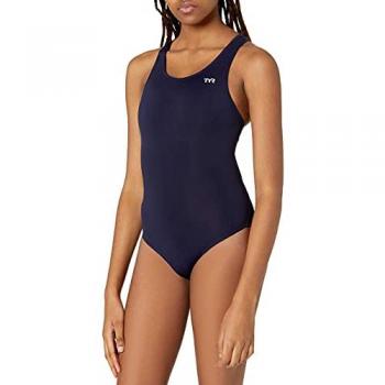 Tyr Bañador Durafast Elite Solid Maxfit - Traje de baño para Mujer, resistente al cloro, secado rápido, diseño ergonómico, ajuste cómodo
