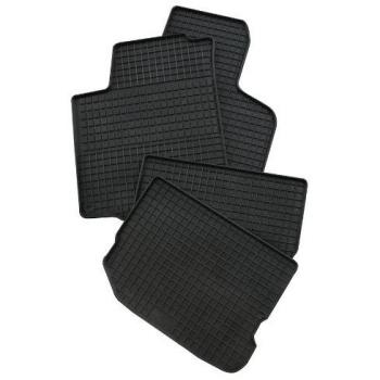 Alfombrillas de goma Petex 44110 para Mercedes-Benz Clase E Break, Clase E Berlina y CLS Coupe - Juego de 4 piezas en color negro