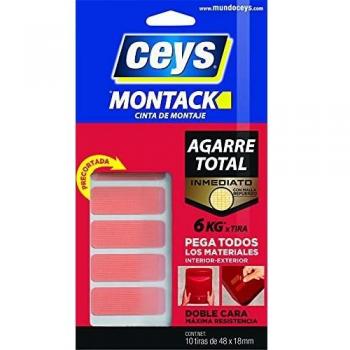 Ceys - Montack a.t - Inmediato - Cinta precortada - 10 Tiras