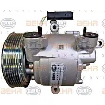 BEHR HELLA SERVICE 8FK 351 003-311 *** PREMIUM LINE *** Compresor, aire acondicionado