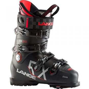 Lange Botas de Esquí Alpino Rx 100 Gw, Adultos Unisex, Color Negro, Talla 29.5 Monodopoint (cm)