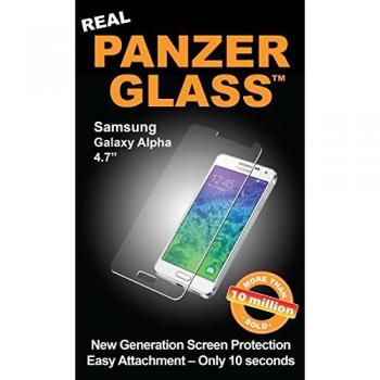 PanzerGlass 1037 - Protección de pantalla en cristal claro para Samsung Galaxy Alpha SN-G850F