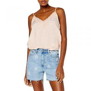 Vila Vikalia Singlet TB/Ki Camiseta sin Mangas, Rosa