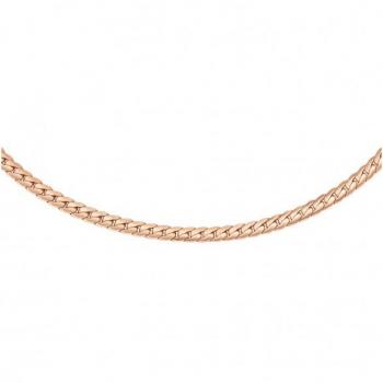 Collar plano de cadena Daniel Wellington Elan Staple 40-44 cm en oro rosa