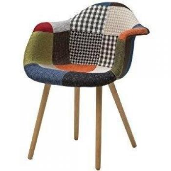White Loft, sillón, Madera, Multicolor, 62 x 65 x 79 cm