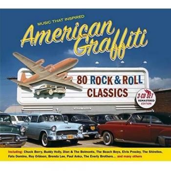 Caja de 3 CDs: La Música que Inspiró a American Graffiti - 80 Clásicos del Rock & Roll