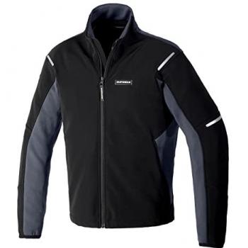 Chaqueta SoftShell Spidi Mission-T Funcional de Capa Intermedia - Negro - Talla L