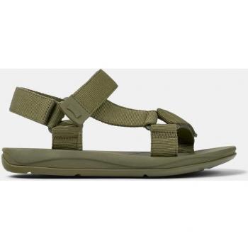 CAMPER Match - Men's Green Cotton Fabric Sandals in size 39